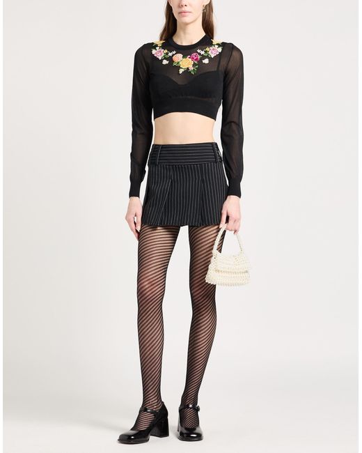 Dolce & Gabbana Black Sweater Viscose, Polyamide