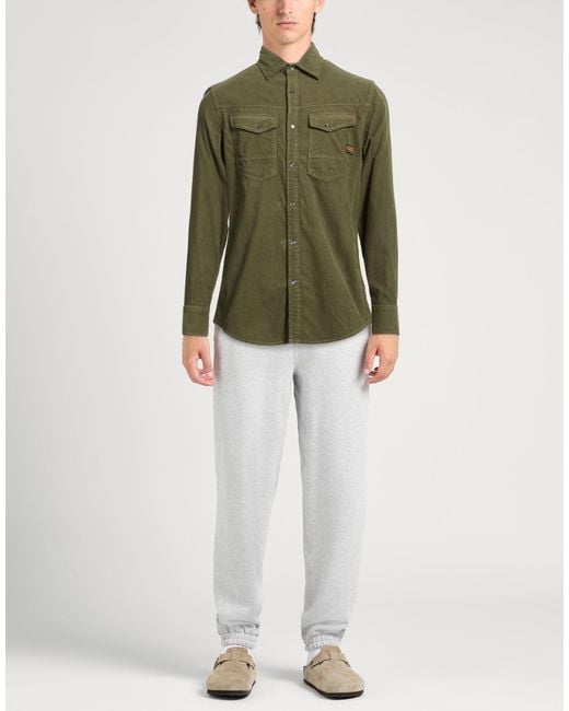 Camicia di G-Star in Green da Uomo