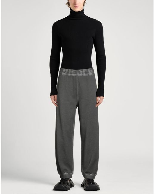 DIESEL Gray Lead Pants Cotton for men