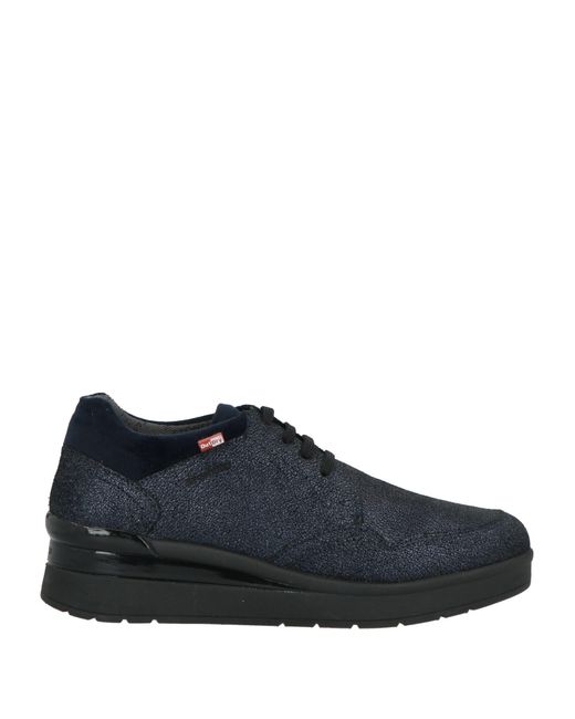 Stonefly Blue Sneakers Leather