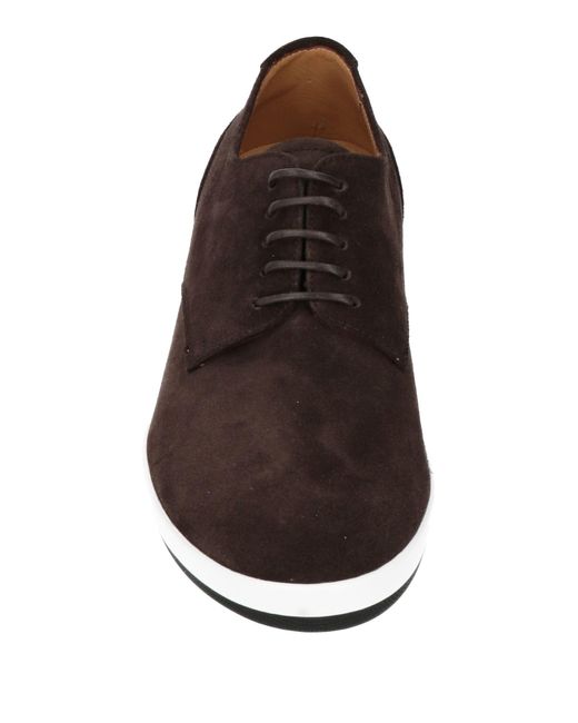Zapatos de cordones Emporio Armani de hombre de color Brown