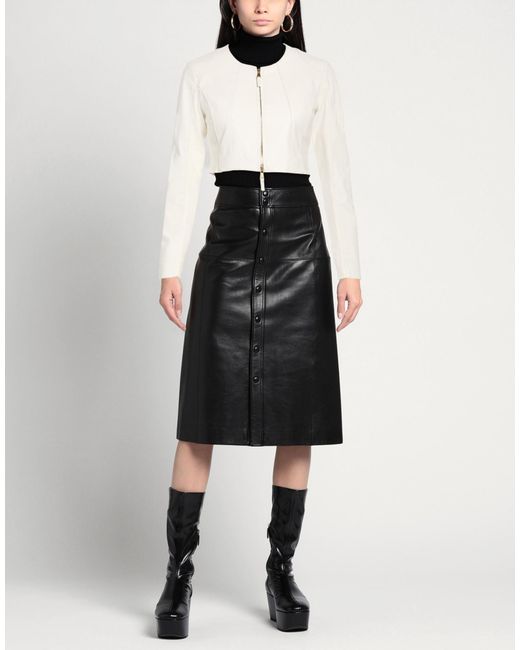 Myskin White Jacket Leather