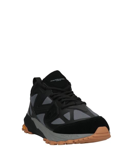 Philippe Model Black Sneakers for men