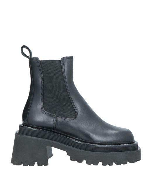 Sandro Black Ankle Boots
