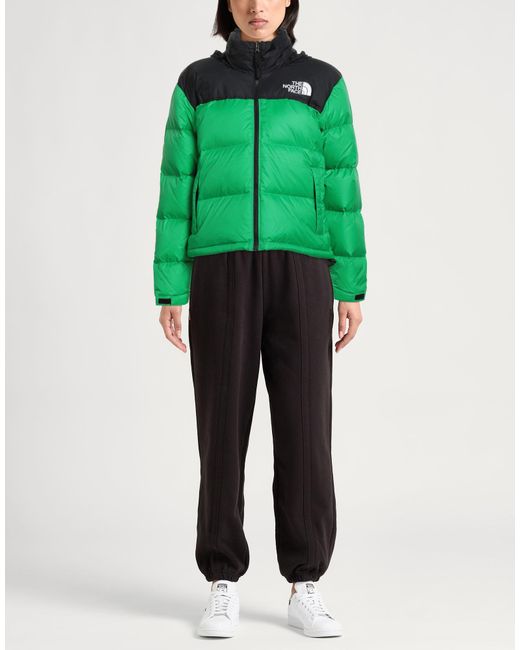 The North Face Green Puffers