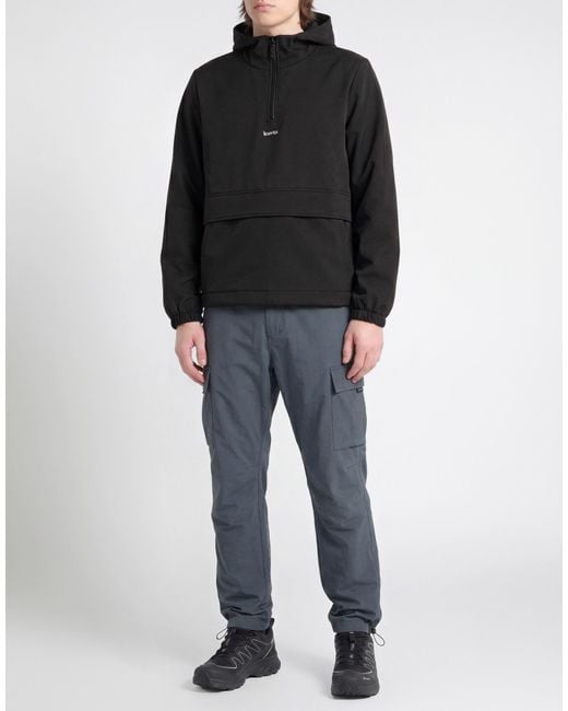 DISCLAIMER Black Jacket Polyester, Elastane for men