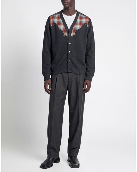 MM6 by Maison Margiela Black Cardigan Wool for men