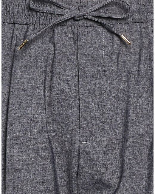 Briglia 1949 Gray Pants Virgin Wool, Polyester, Elastane for men