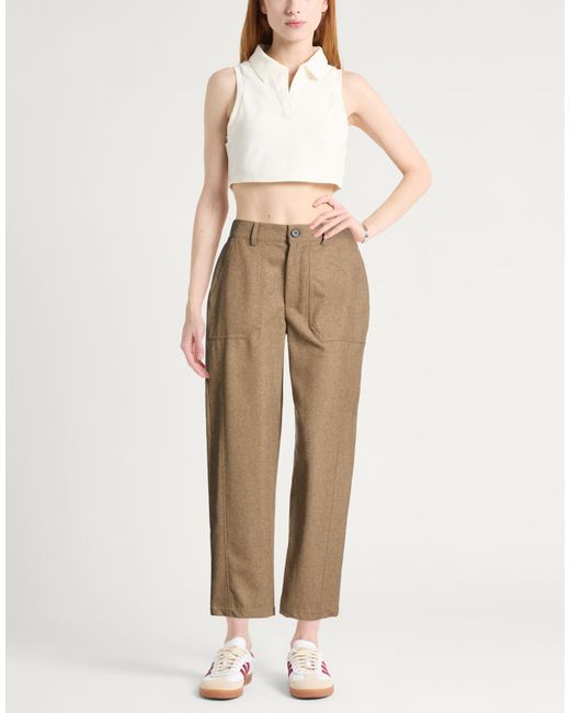 ViCOLO Natural Pants Polyester, Viscose, Wool