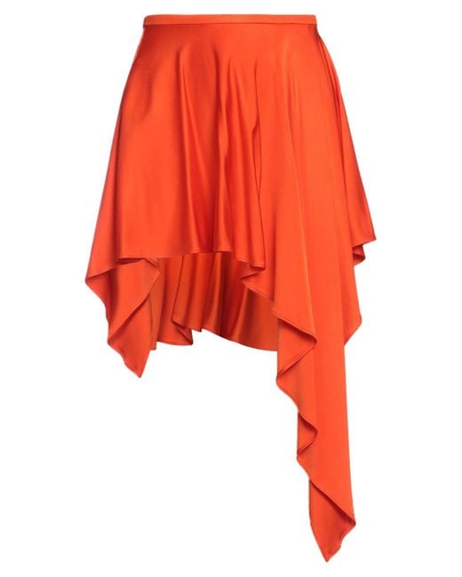 Stella McCartney Orange Mini Skirts