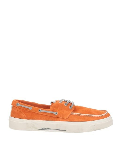 Murphy & Nye Orange Loafers Leather for men