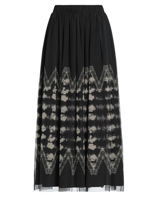 Jijil Black Long Skirt