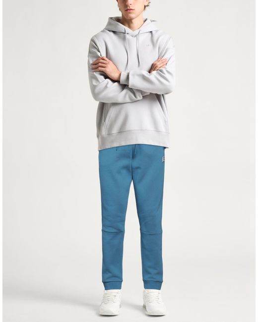 EA7 Blue Pants Cotton, Polyester for men