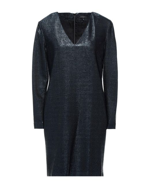 Antonelli Blue Mini Dress Viscose, Modal, Polyester