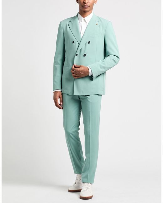 Barbati Green Suit for men