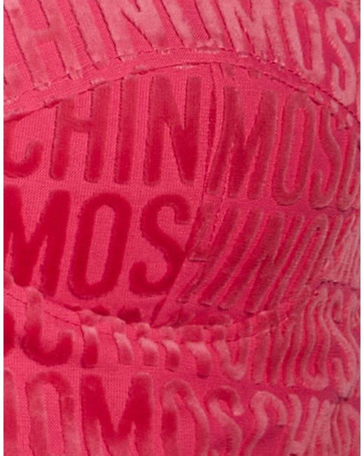 Moschino Pink Top Polyester, Cotton