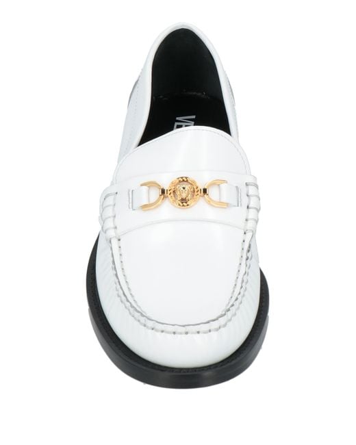 Versace White Loafer