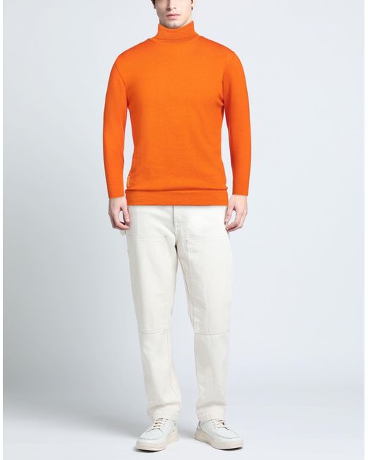 Blauer Orange Turtleneck for men