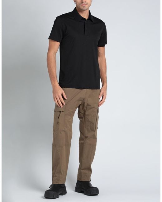 Peuterey Black Polo Shirt for men