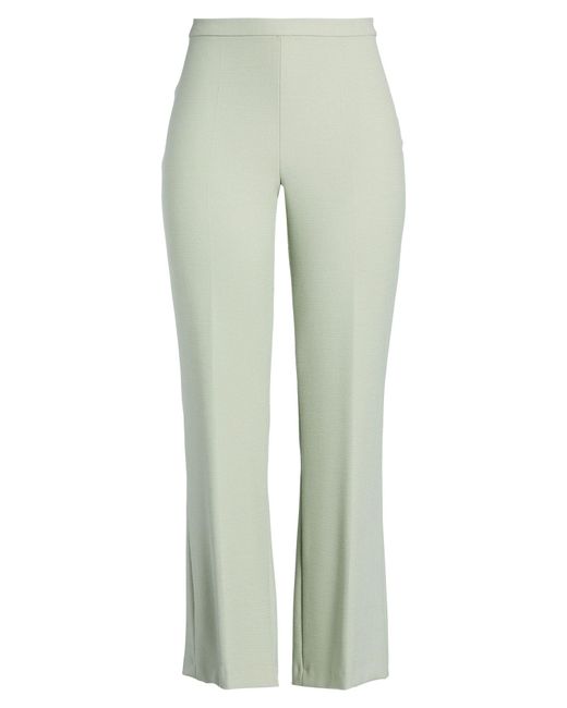 Diana Gallesi Green Pants Polyester, Viscose, Wool, Elastane
