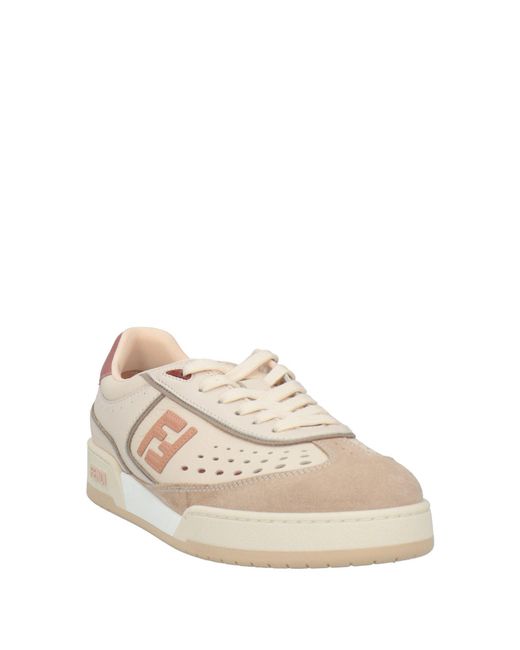 Fendi Natural Trainers