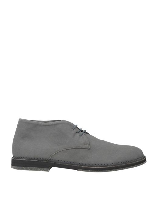 Pantanetti Gray Ankle Boots for men