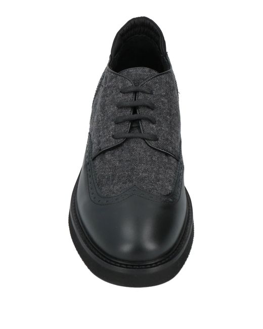 Chaussures à lacets Pollini pour homme en coloris Black