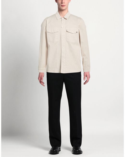 40weft Natural Shirt Cotton, Elastane for men