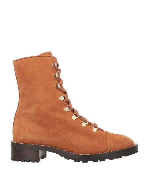 Stuart Weitzman Brown Ankle Boots