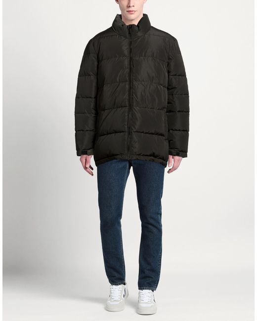 RICHMOND Black Dark Puffer Polyester for men