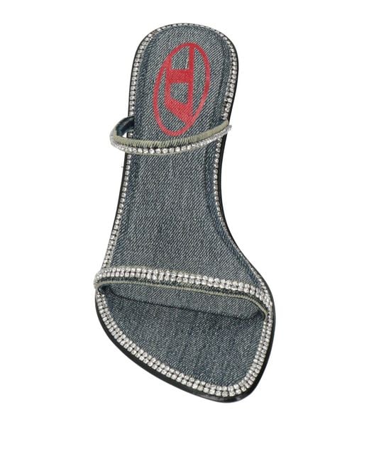 DIESEL Metallic Sandals