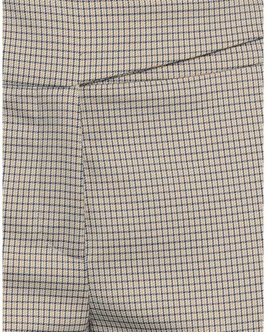 L'Autre Chose Gray Pants Polyester, Wool, Elastane