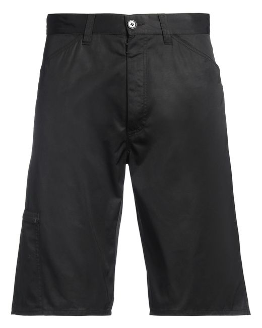 MM6 by Maison Martin Margiela Gray Shorts & Bermuda Shorts Polyester, Cotton for men