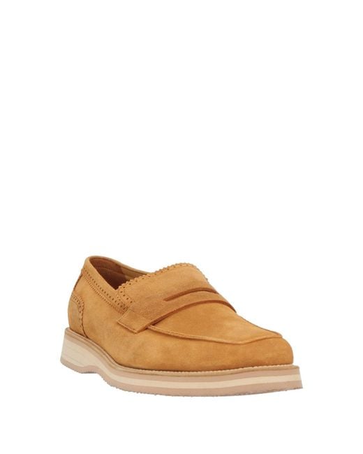 Testoni Brown Loafers Leather for men