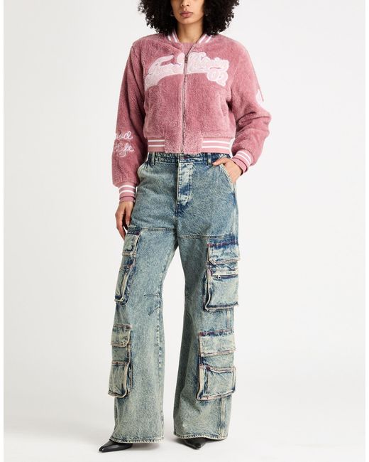 True Religion Pink Shearling & Teddy
