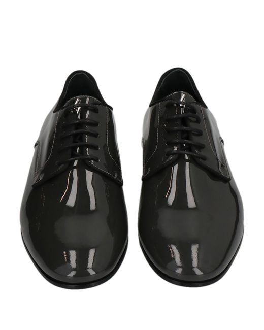 Giuseppe Zanotti Black Lace-up Shoes for men