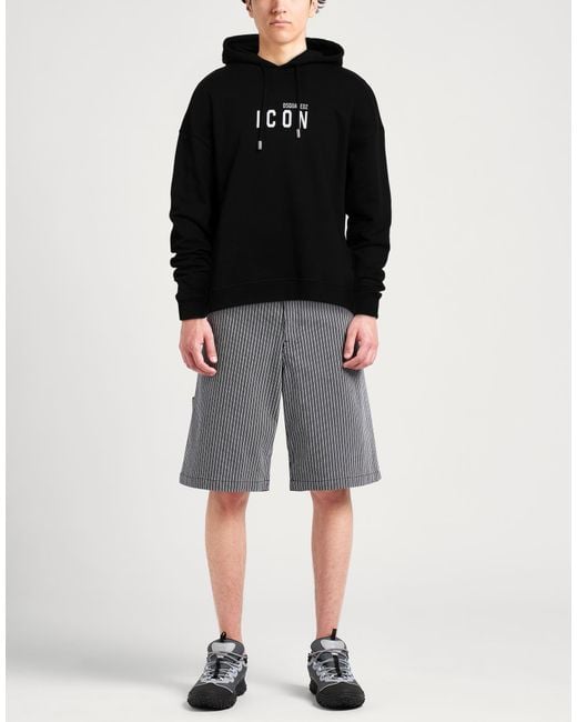 DSquared² Black Sweatshirt for men