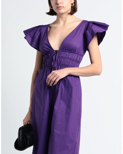 Pinko Purple Jumpsuit