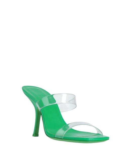 By Far Green Sandals