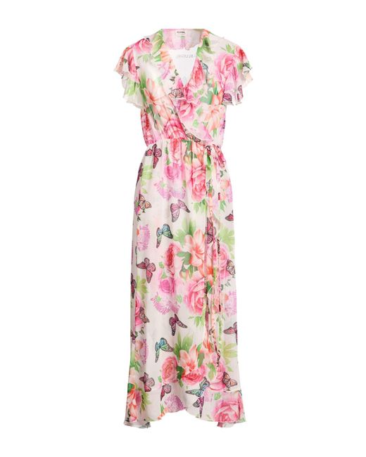 Blugirl Blumarine Pink Maxi Dress