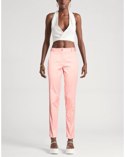 Kocca Pink Pants Cotton, Elastane