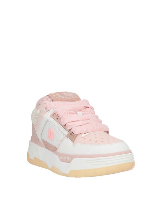 Amiri Pink Trainers
