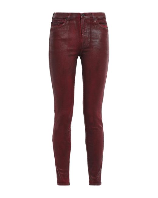 7 For All Mankind Red Jeans