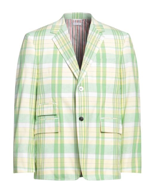 Thom Browne Green Blazer for men