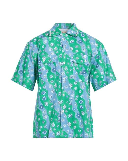 Marni Blue Shirt for men