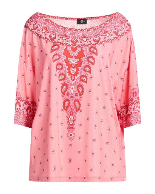 Top Etro en coloris Pink