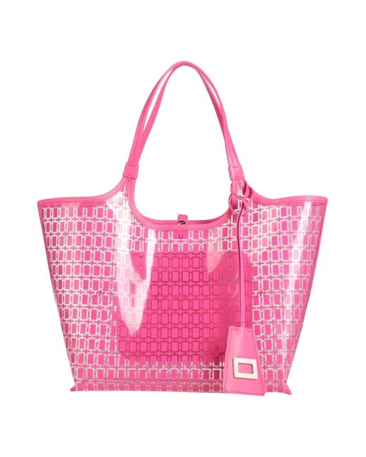 Bolso de mano Roger Vivier de color Pink