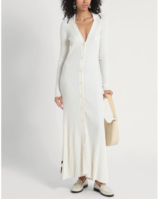 Tommy Hilfiger White Maxi-Kleid