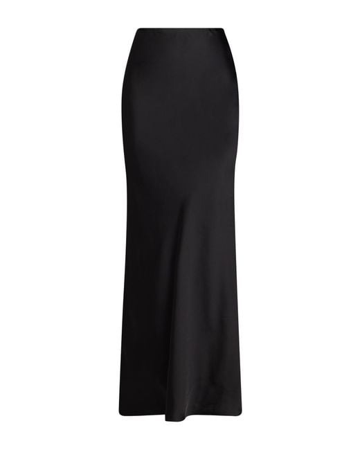 Norma Kamali Black Maxi Skirt