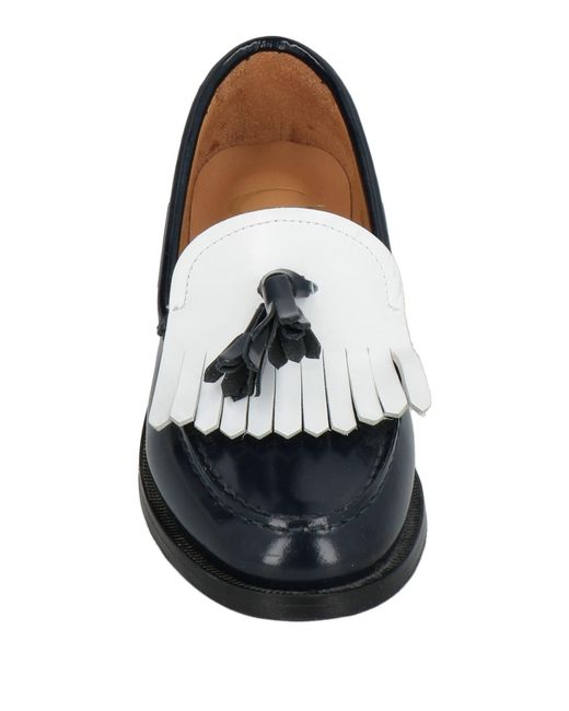 Gallucci Blue Loafers Leather